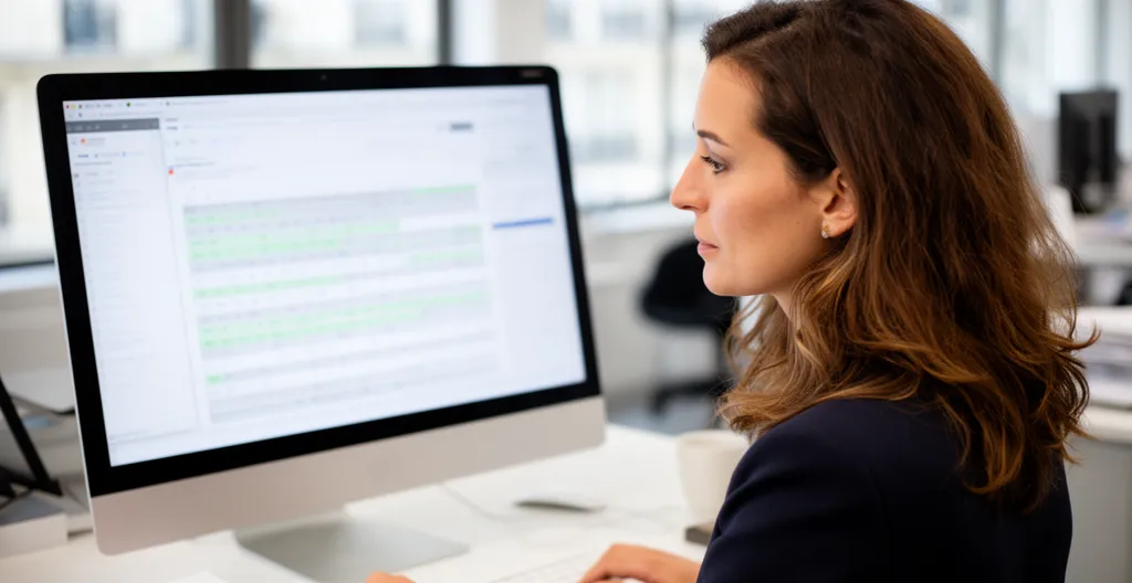 Responsable RH en réflexion devant un planning d'organisation team building